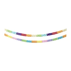 Xenos Slingers-Slingers regenboog - 2.5 meter - set van 2