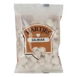 Xenos Snoep-Snoephartjes salmiak - 75 g