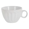 Xenos Kommen-Soepkom facet - Wit - 400 ml