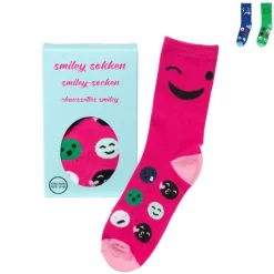 Xenos Huissokken-Sokken Smiley - one size - diverse varianten