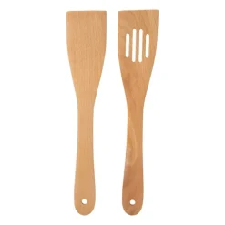 Xenos Keukengerei-Spatels - set van 2 - 0.8x30x6 cm