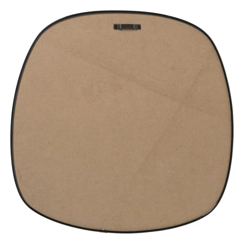 Xenos Wandspiegels-Spiegel basic - zwart - 32.5x32.5 cm