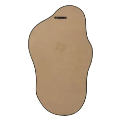 Xenos Wandspiegels-Spiegel organic - zwart - 60x34.5 cm