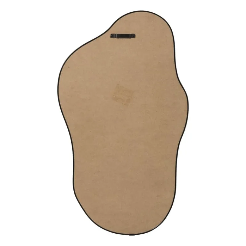 Xenos Wandspiegels-Spiegel organic - zwart - 60x34.5 cm