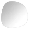 Xenos Wandspiegels-Spiegel organisch - zilverkleurig - 50x50 cm
