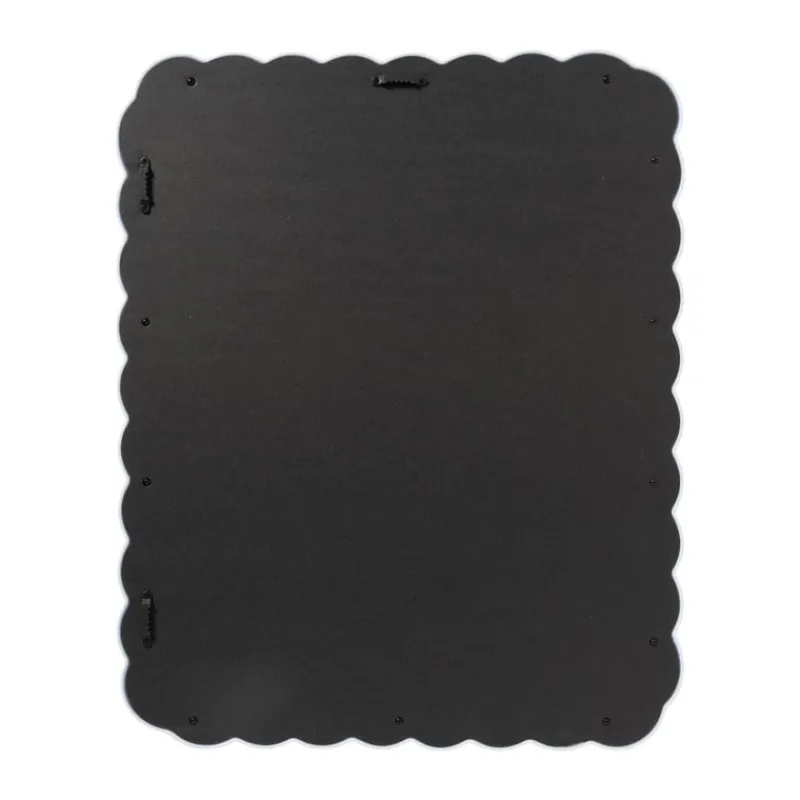Xenos Wandspiegels-Spiegel twist - blauw - 53x43 cm