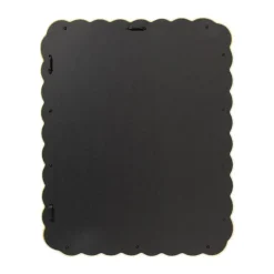 Xenos Wandspiegels-Spiegel twist - geel - 53x43 cm