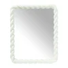 Xenos Wandspiegels-Spiegel twist - groen - 53x43 cm