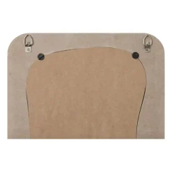 Xenos Wandspiegels-Spiegel wave - wit - 40x28 cm