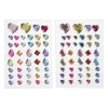 Xenos Stickers-Stickers ringstones - set van 41 - 12x10x0.5 cm