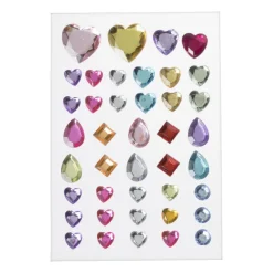 Xenos Stickers-Stickers ringstones - set van 41 - 12x10x0.5 cm