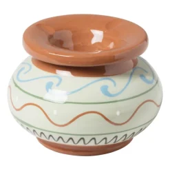 Xenos Asbakken-Stormasbak Fiesta - groen - ø10.5 cm