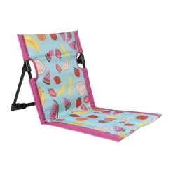 Xenos Strandaccessoires-Strand ligbed fruity - multikleur - 41x39x39 cm