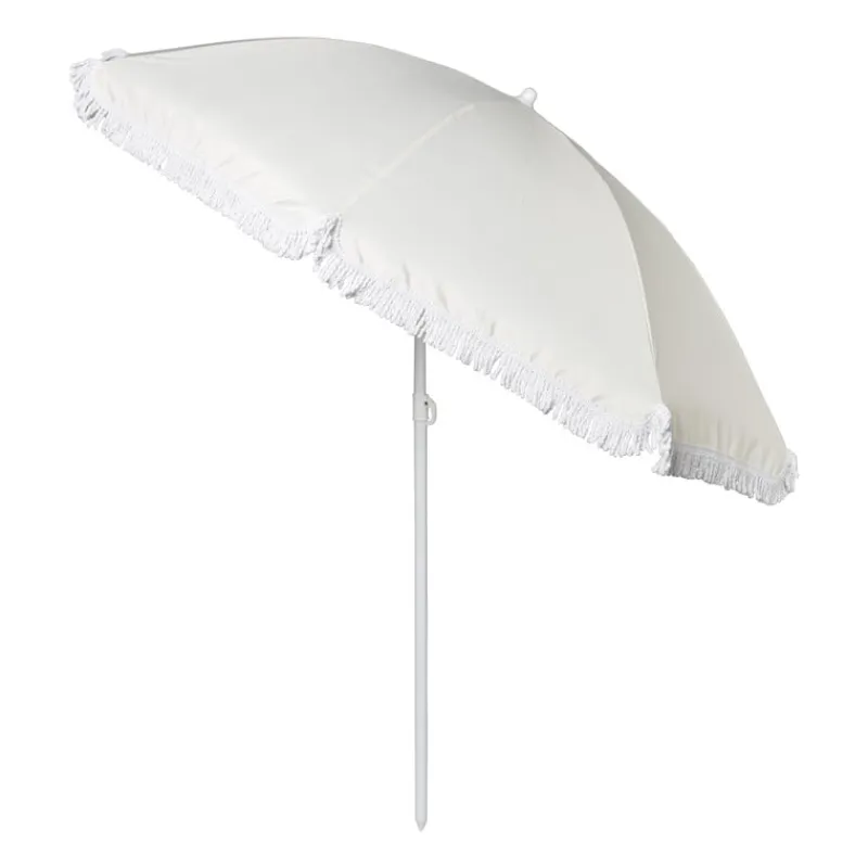 Xenos Parasols|Strandaccessoires-Strandparasol Tess - beige - ø150x180 cm