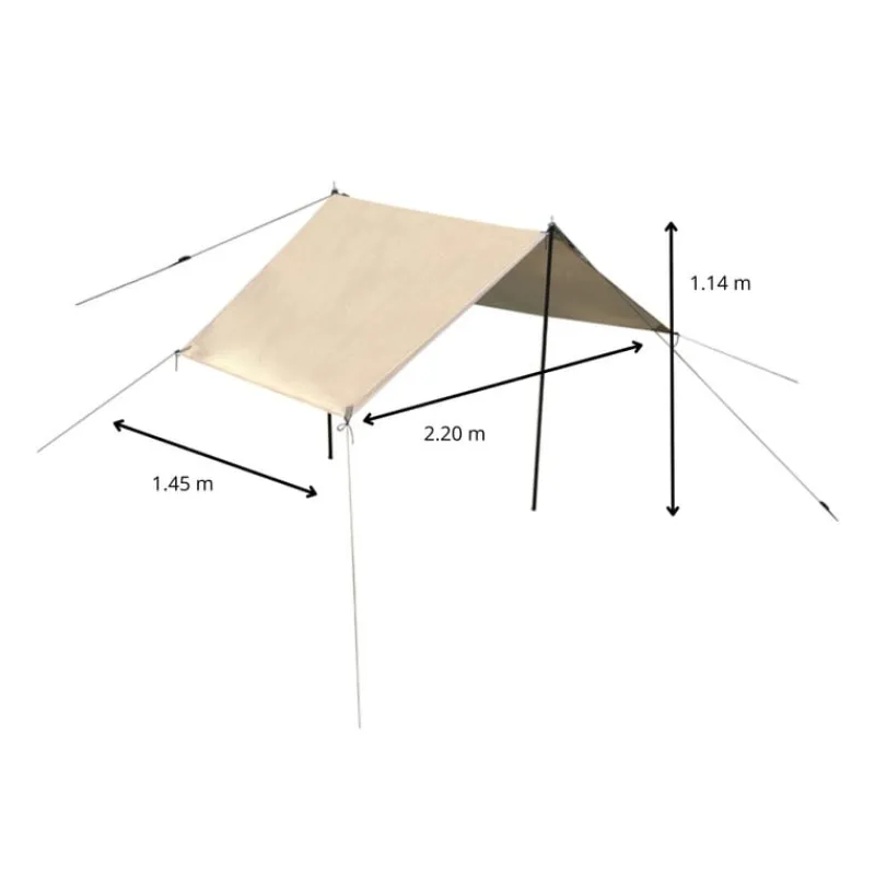 Xenos Strandaccessoires|Tenten-Strandtent/tarp - 220x145x114 cm