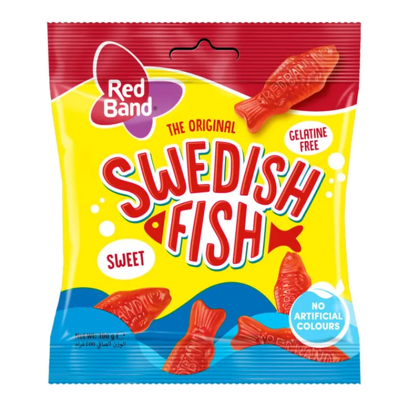Xenos Snoep-Swedish fish - 100 gram