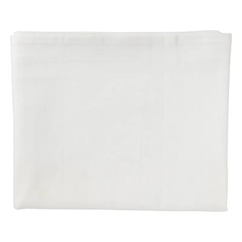 Xenos Tafelkleden|Kersttafelkleden-Tafelkleed wit - katoen/polyester - 140x240 cm