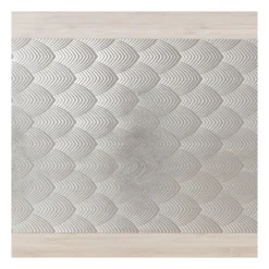 Xenos Kersttafelkleden-Tafelloper decostof - velvet/polyester - 28x150 cm