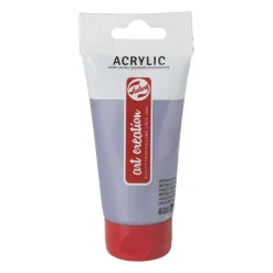 Xenos Verf-Talens acrylverf - metallic paars - 75 ml