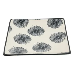 Xenos Sushi Servies|Tapasservies-Tapas bord Sevilla - bloemen - 15x15 cm