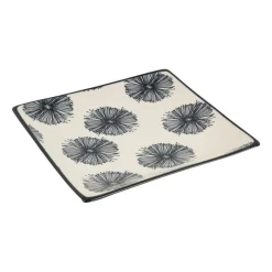 Xenos Sushi Servies|Tapasservies-Tapas bord Sevilla - bloemen - 15x15 cm