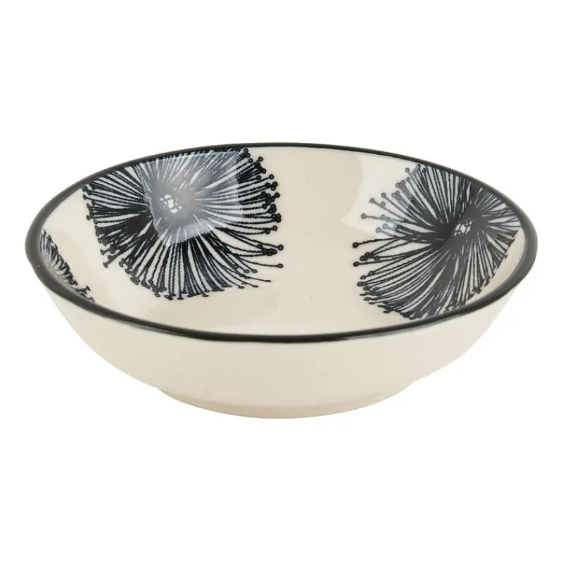 Xenos Sushi Servies|Tapasservies-Tapas sausschaaltje Sevilla - bloemen - ø9x2.5 cm