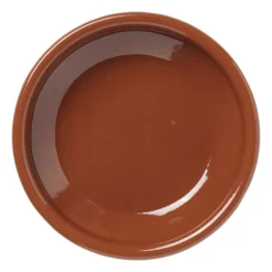 Xenos Tapasservies-Tapas schaaltje klei - bruin - ⌀16 cm