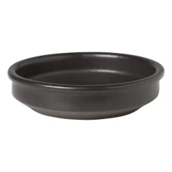 Xenos Tapasservies-Tapas schaaltje klei - zwart - ⌀16 cm