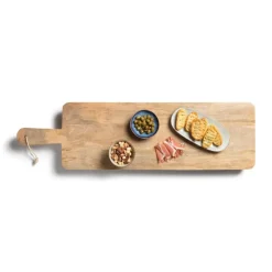 Xenos Borrelplanken-Tapasplank XL - hout - 100 cm
