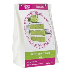 Tasty Me Bakmixen-green velvet cake - groen - 350 gram