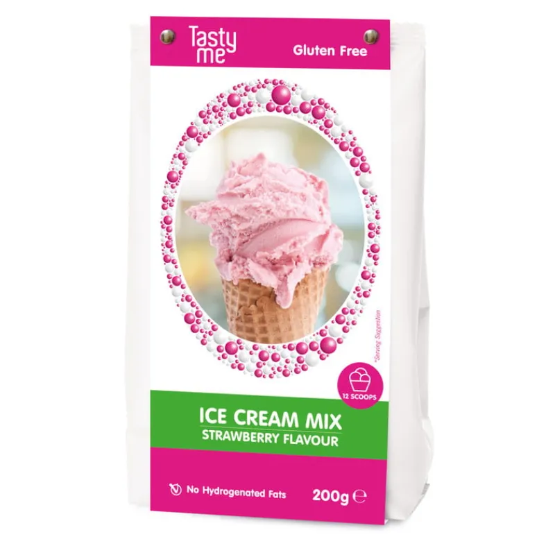 Tasty Me Bakmixen|Ijs-ijsmix - aardbei - 200 gram