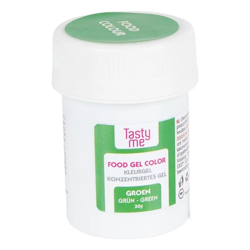 Tasty Me Kleurstoffen|Taartdecoratie-kleurgel - goen - 30 g
