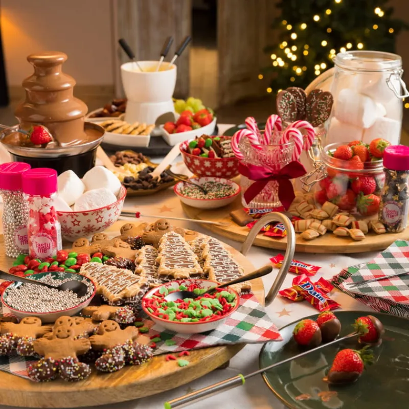 Tasty Me Taartdecoratie|Kerst Bakken-medley midnight magic -zilver/goud/zwart - 80 gram