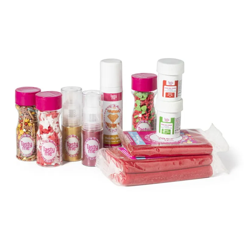 Tasty Me Taartdecoratie|Kerst Bakken-poederspray - goud - 10 gram