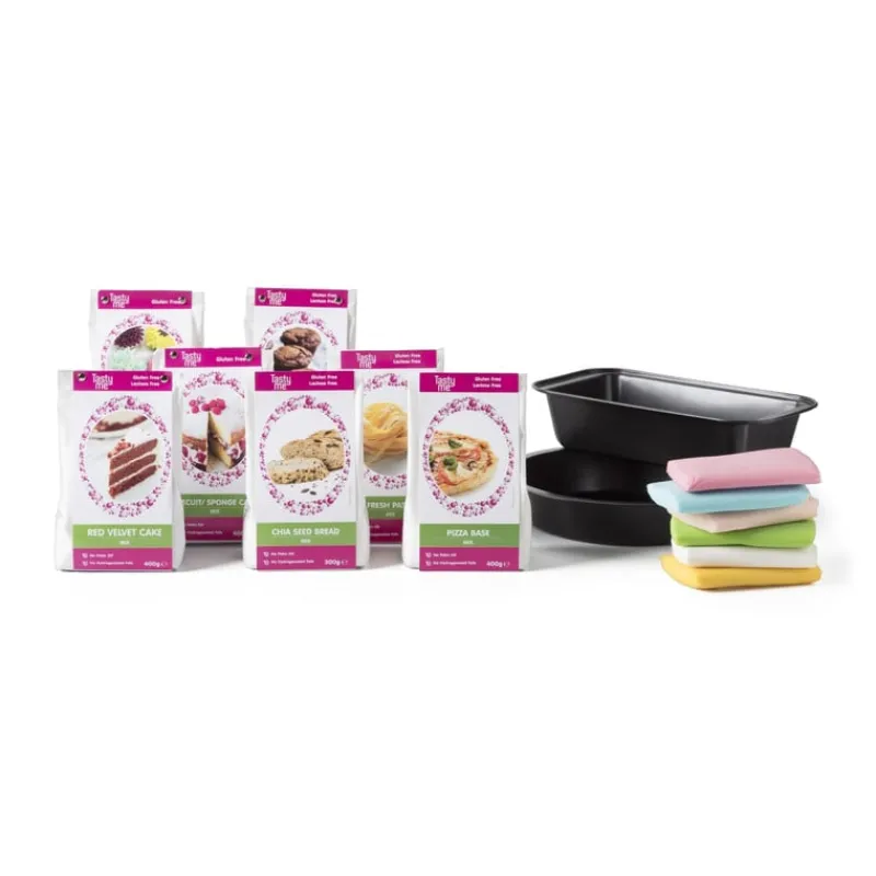 Tasty Me Bakmixen-red velvet cake - glutenvrij en lactosevrij - 400 gram
