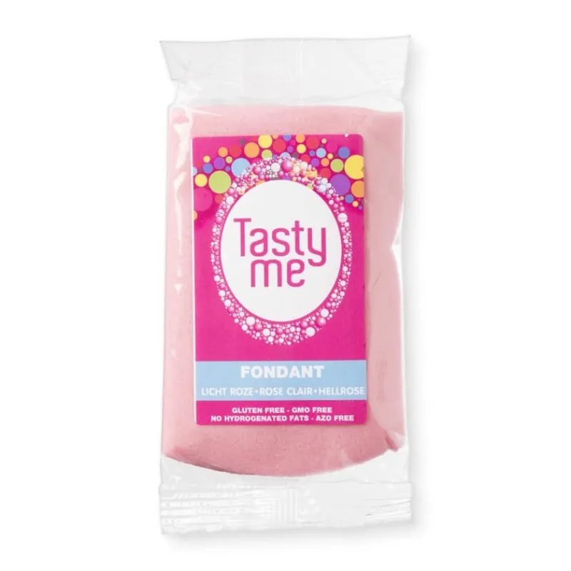 Tasty Me Babyshower|Fondant-rolfondant - lichtroze - 200 gram