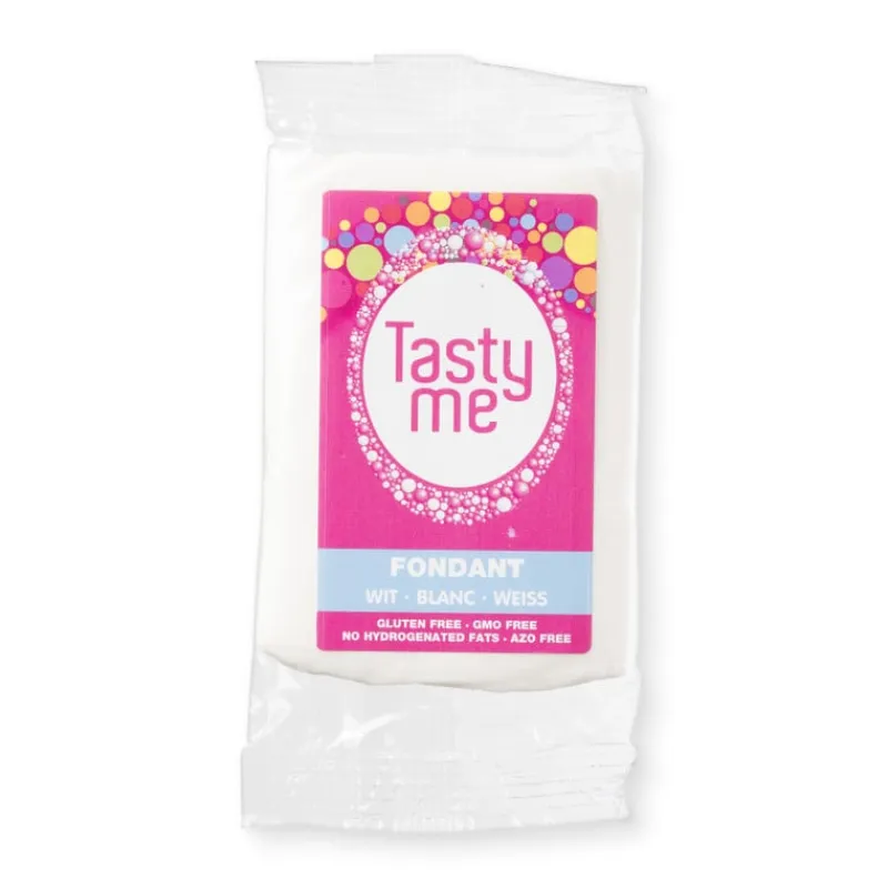 Tasty Me Fondant|Taartdecoratie-rolfondant - wit - 200 gram