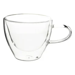 Xenos Koffieglazen|Theeglazen-Theeglas dubbelwandig - 150 ml