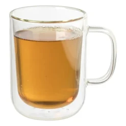 Xenos Koffieglazen|Theeglazen-Theeglas dubbelwandig - 330 ml