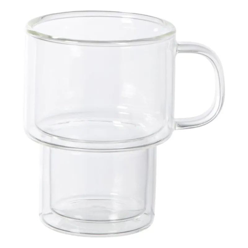 Xenos Theeglazen|Theeglazen-Theeglas dubbelwandig - 260 ml - glas