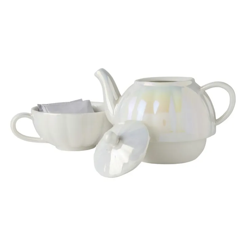 Xenos Thee Accessoires|Kerstcadeaus-Theepot giftset