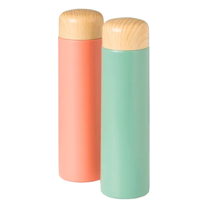 Xenos Drinkflessen-Thermosfles - oranje - 250 ml