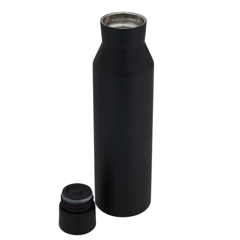Xenos Drinkflessen-Thermosfles - zwart - 600 ml