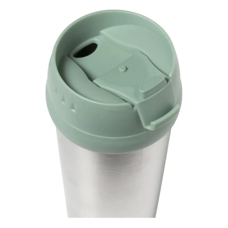 Xenos Drinkflessen-Travel beker - groen - 450 ml