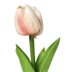 Xenos Kunstbloemen-Tulpen in vaasje - diverse varianten - ø7x18 cm