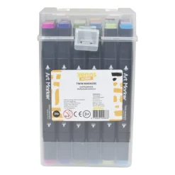 Xenos Stiften|Kerstcadeaus-Twin markers - set van 24