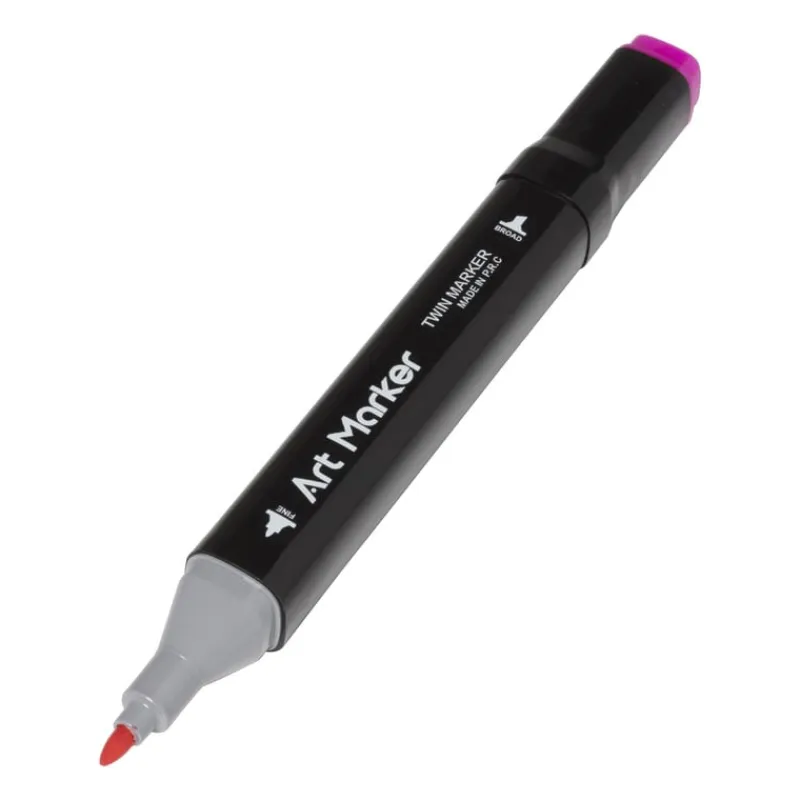 Xenos Stiften|Kerstcadeaus-Twin markers - set van 24