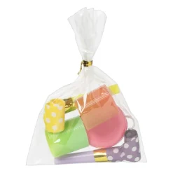 Xenos Knutselspullen|Cadeauzakjes-Uitdeelzakjes - set van 20 - 18.5x12 cm