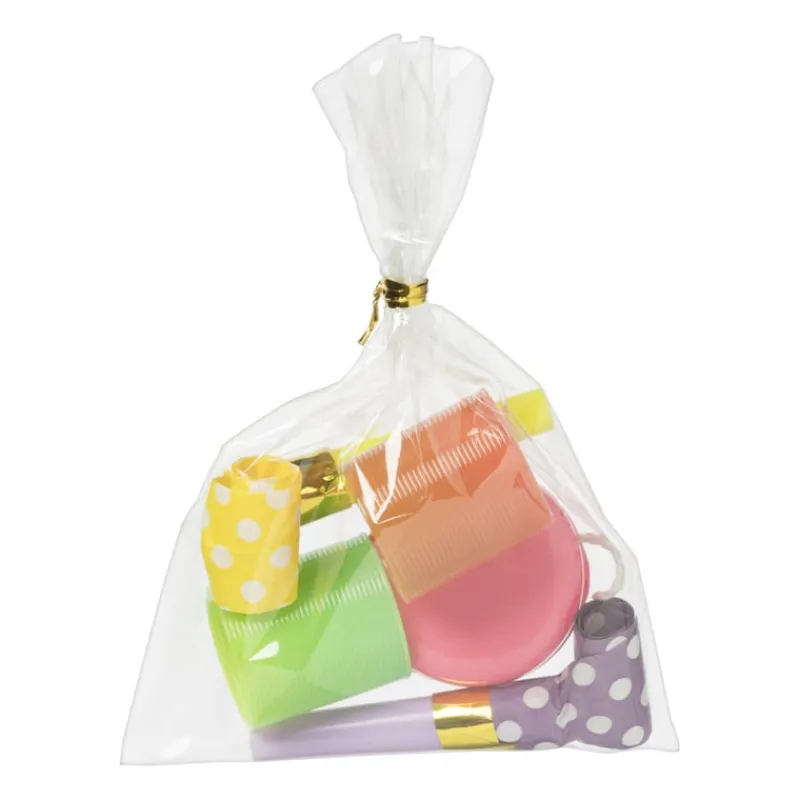 Xenos Knutselspullen|Cadeauzakjes-Uitdeelzakjes - set van 20 - 18.5x12 cm