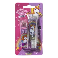 Xenos Snoep-Unicorn lipglos 'n bracelet - 31 gram